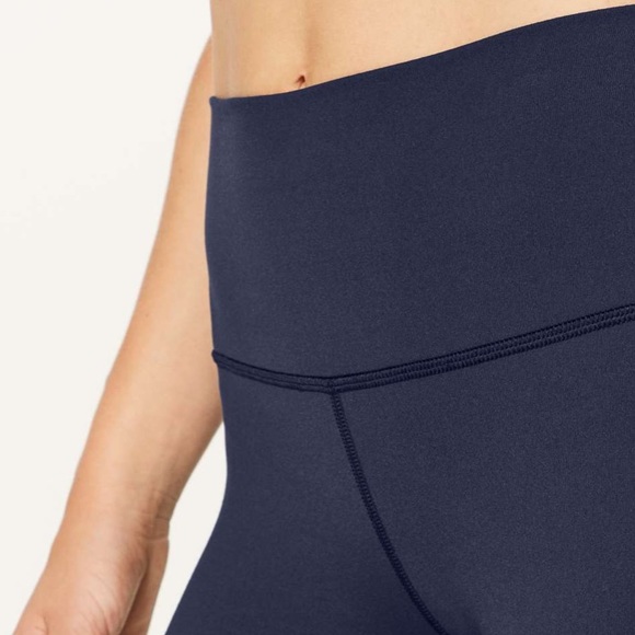 NWOT navy blue wunder under luxtreme Lululemon size 12 - Picture 4 of 8